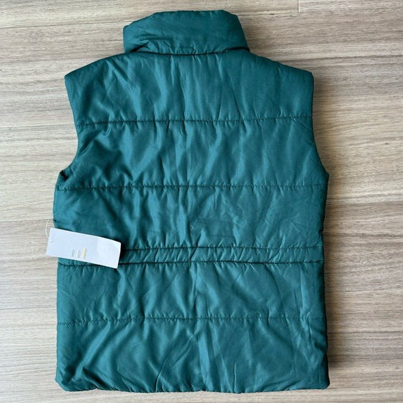 Zella Teal Quilted Puffer Vest - Deep Teal - Picture 2 of 6